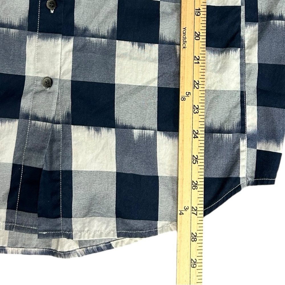 Madewell Women’s Bleeding Plaid Long Sleeve Button Down Shirt Sz XS - Picture 5 of 7